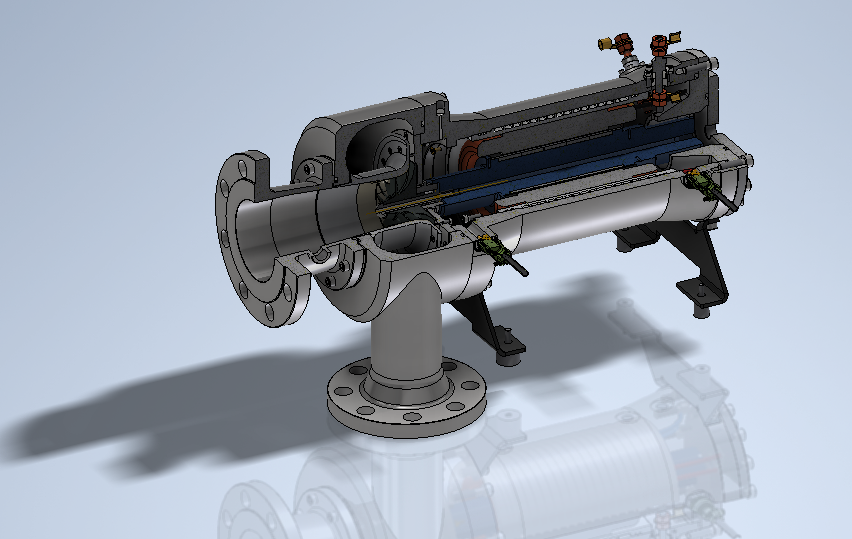 JRET30 タービン発電機 カットモデル